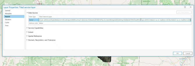 ArcGIS Pro Tile Layer